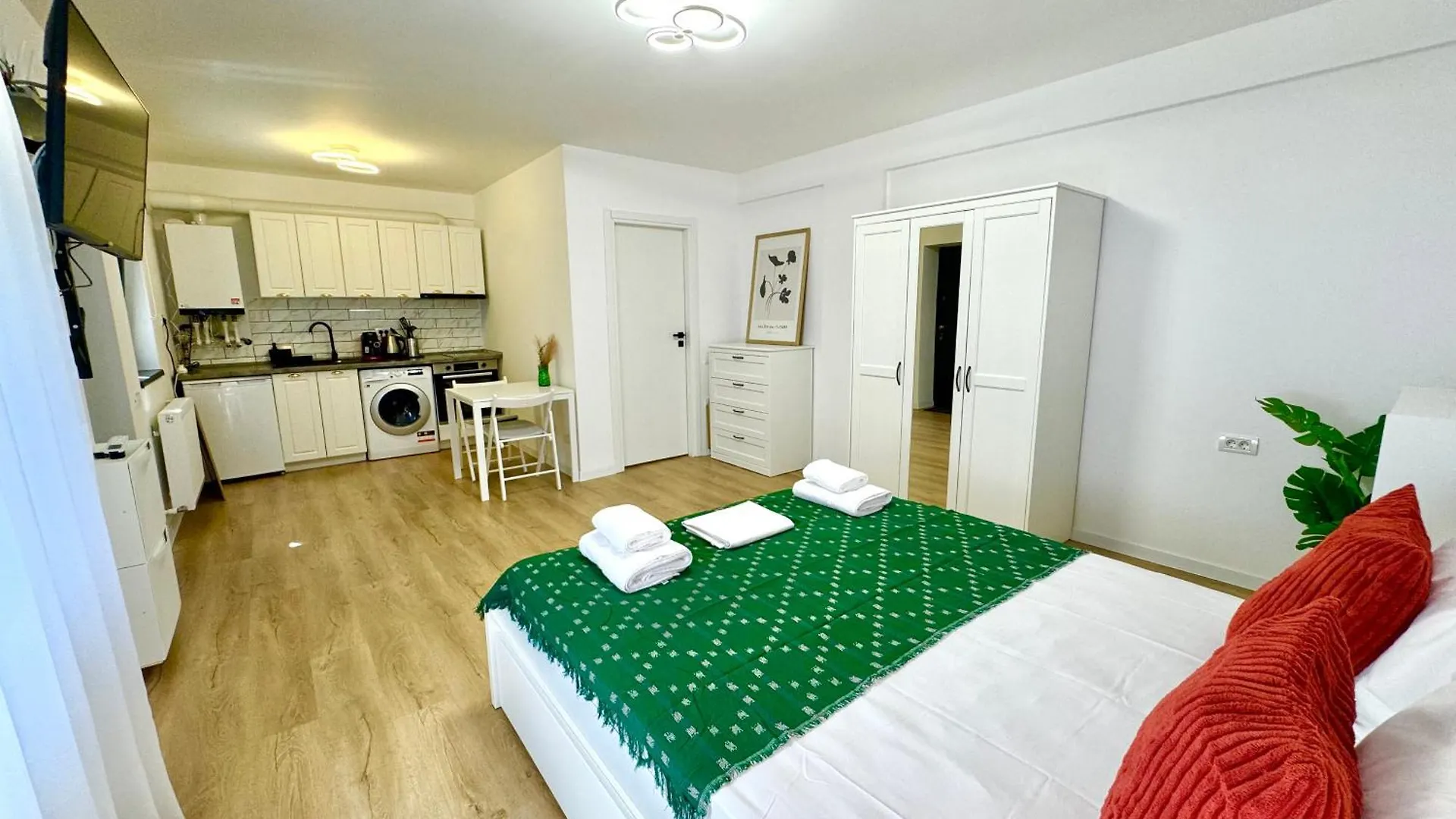 Sky Residence Airport Therme Otopeni 5 Lägenhet